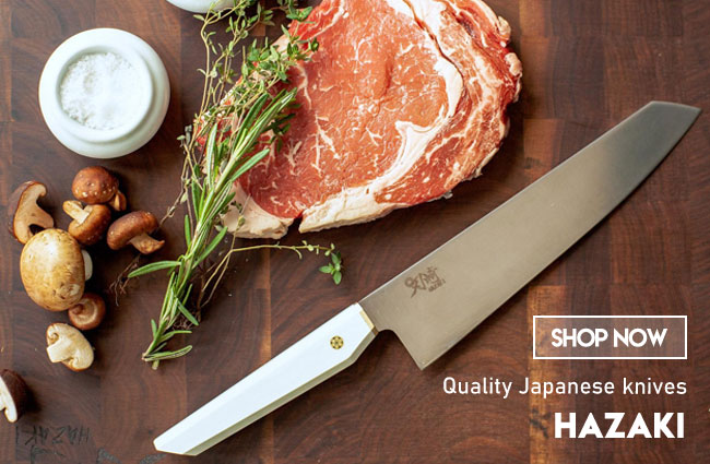 Quality japanese knives Hazaki Knives